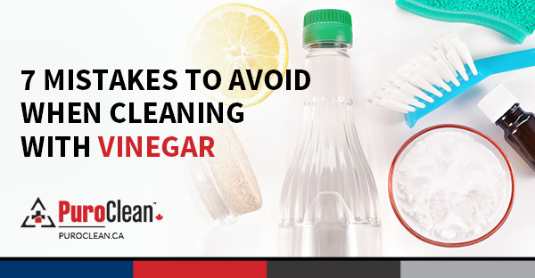 7 Mistakes to Avoid when Cleaning with Vinegar