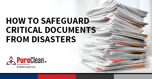 How to Safeguard Critical Documents from Disasters