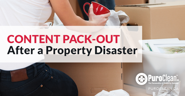 Content Pack-out After a Property Disaster