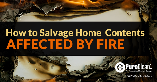 How to Salvage Home Contents Affected by Fire