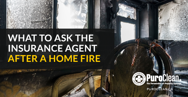 What to Ask the Insurance Agent After a Home Fire