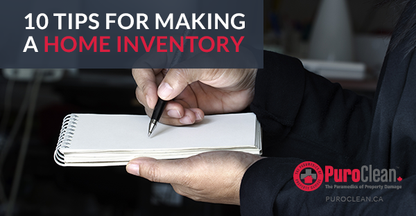 10 Tips for Making a Home Inventory