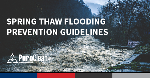 Spring Thaw Flooding Prevention Guidelines